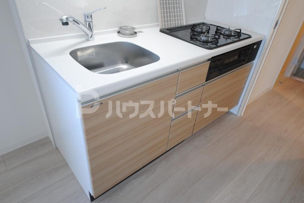 キッチン　建築中です。