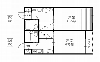 ラフィーヌ草薙の間取り