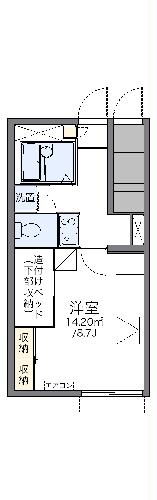 レオパレスフルールIIの間取り