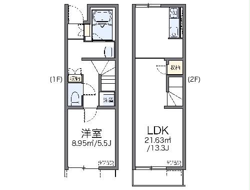 レオネクストＴＯＤＡ　Ｋの間取り