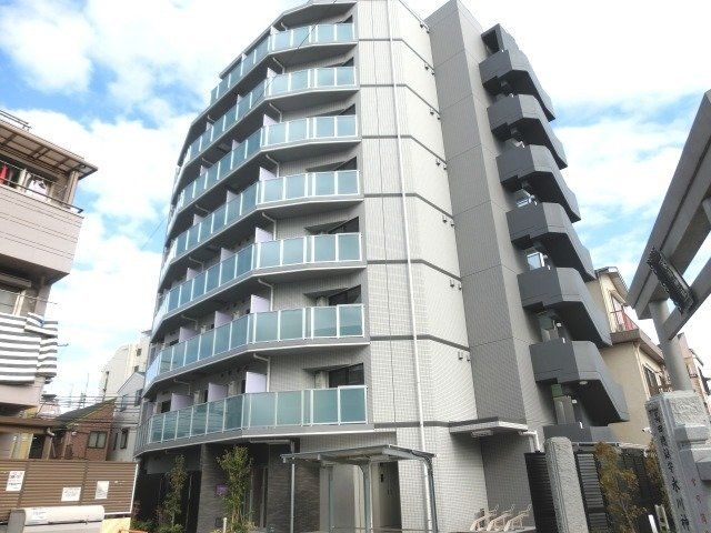 豊島区高田のマンションの建物外観