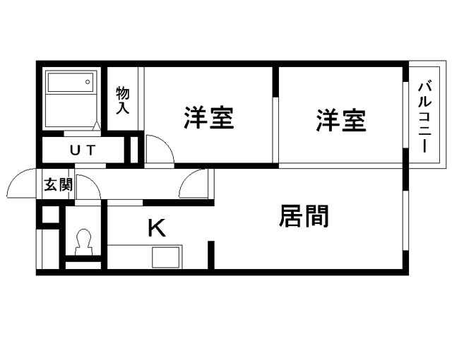 αＮＥＸＴ札幌第１３の間取り