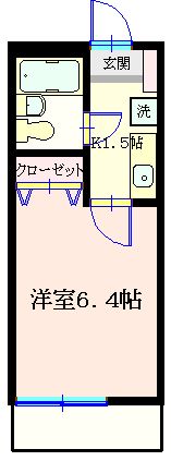 ベルメゾンの間取り