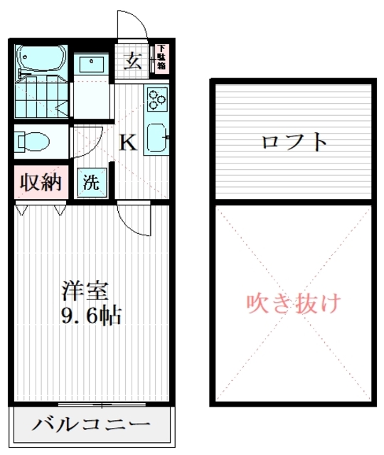 サイプレスの間取り