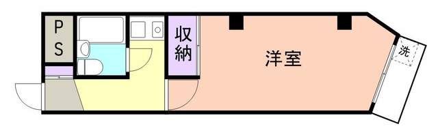 和歌山市三木町堀詰のマンションの間取り