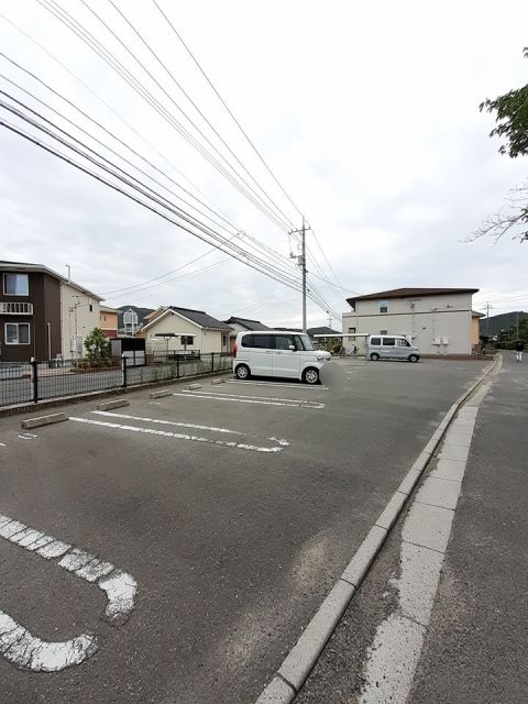 【スパーブパラッツオの駐車場】