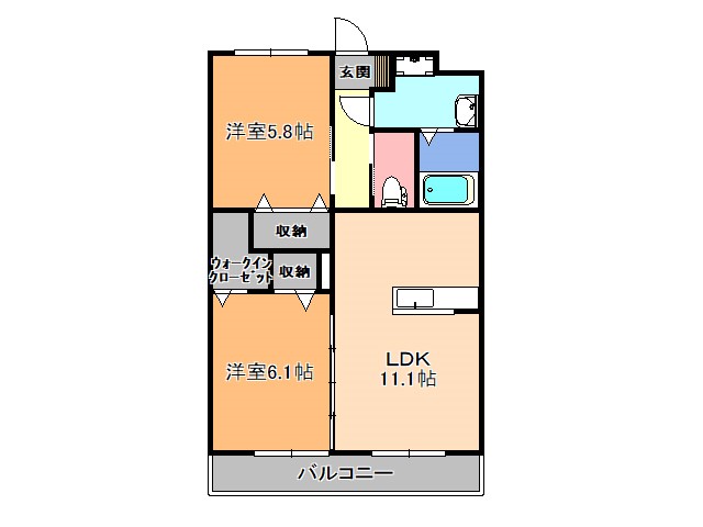 Ｙ＆Ｍガーネットの間取り