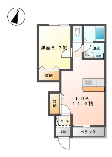 マジェスティの間取り