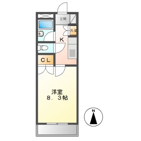 マンションハルカの間取り