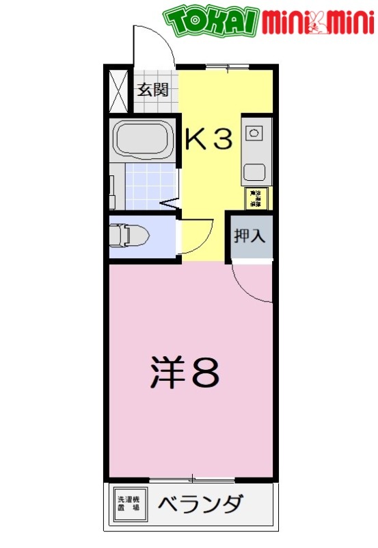 ドーミトーリィDOIの間取り