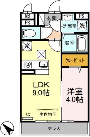 【エルアンドピーの間取り】