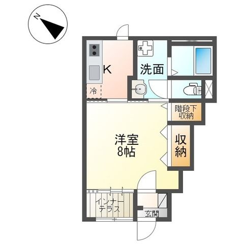 ユーメライアポロ1号の間取り