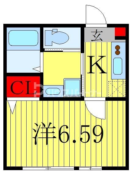 プレジール柏の間取り