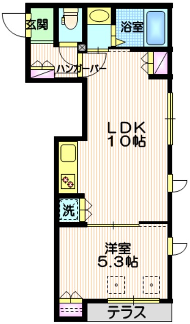 大田区上池台のマンションの間取り