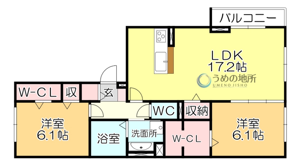 D-roomT.MIIIの間取り