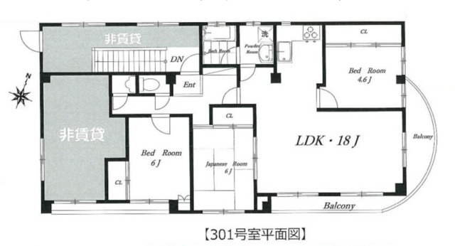 リエス川越南古谷の間取り