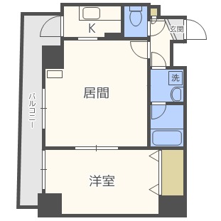 フォレスト円山の間取り