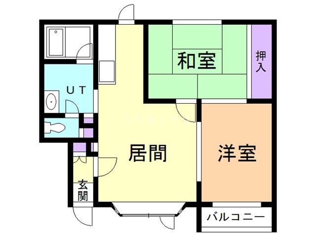 ウイング５の間取り