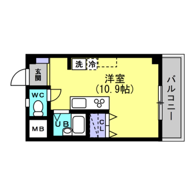 青山ビルの間取り