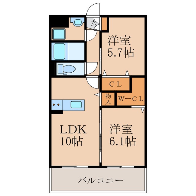 ヴェルデゾーナ泉ヶ丘の間取り