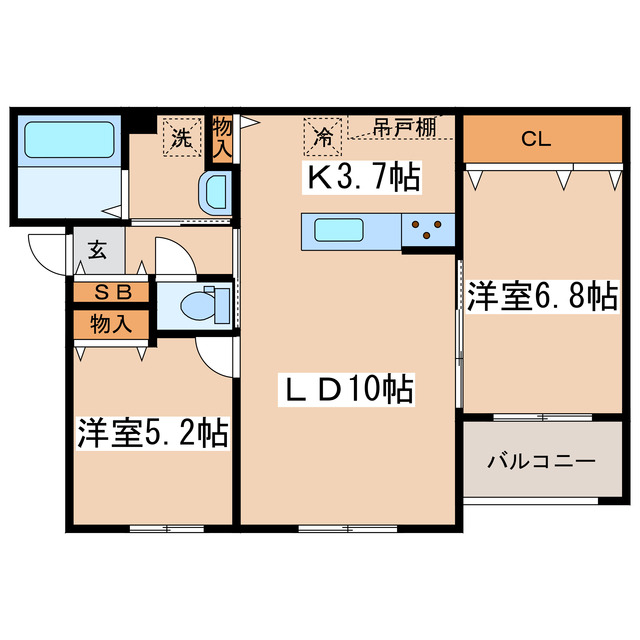 シエルの間取り