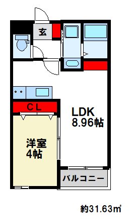 Hale　Lea　桜並木（ハレレア）の間取り