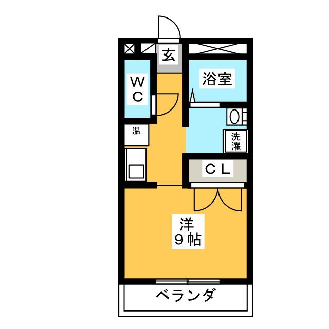 キャンパスサイドの間取り