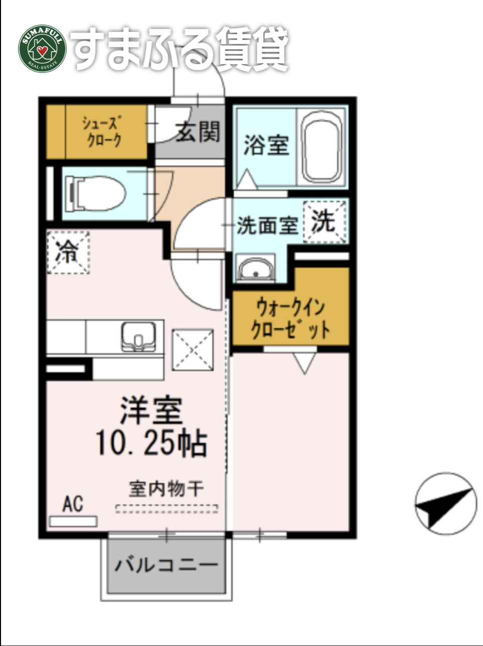 エスペランサ　B棟の間取り