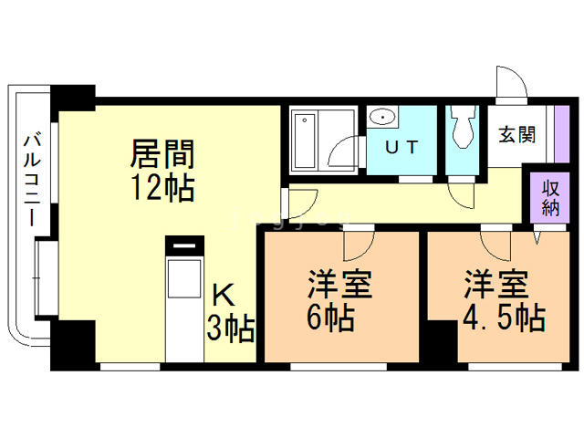 ニューノース弐番館の間取り