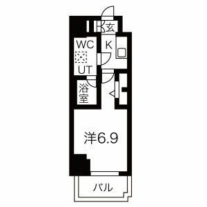 スパシエ東神奈川の間取り