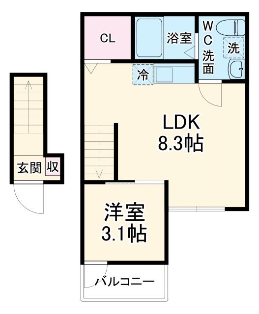 プラーナ蘇我の間取り