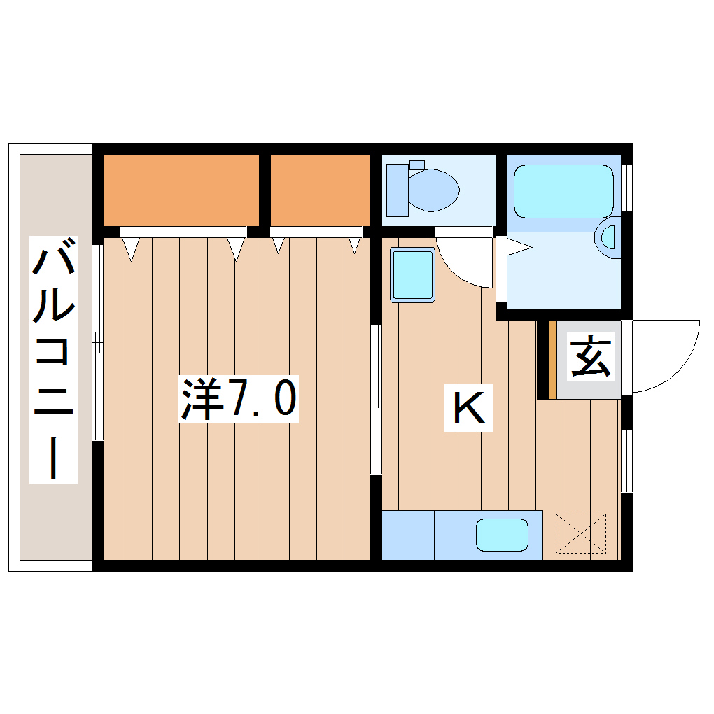 リバティーIの間取り