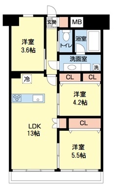 ドルミ東品川の間取り