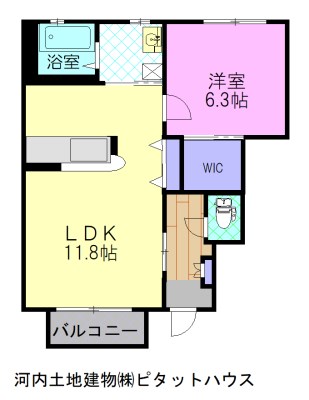 フローリッシュ Lの間取り