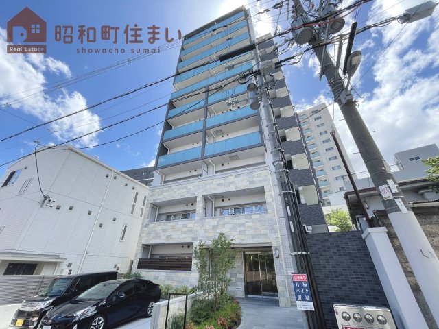 【大阪市阿倍野区松崎町のマンションの建物外観】