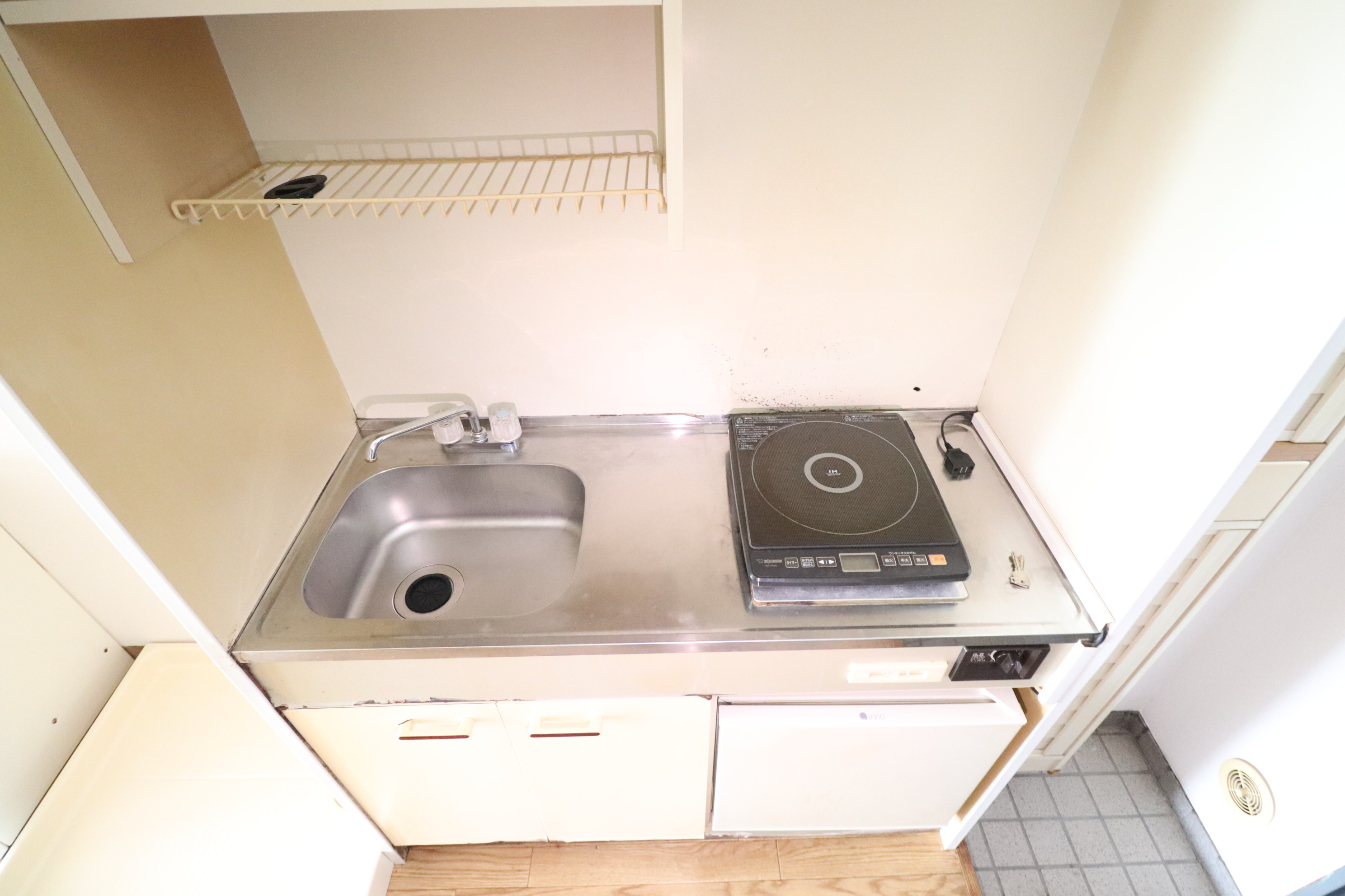 キッチン　キッチンです！1口コンロ付き