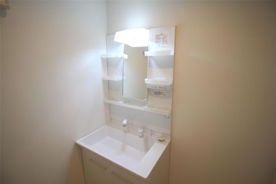 洗面設備　他号室のお写真です