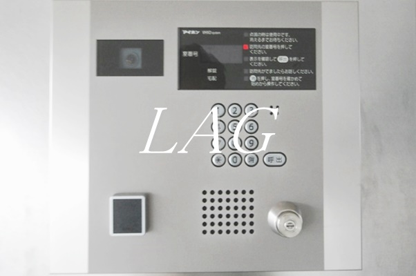 セキュリティ　オートロックです。