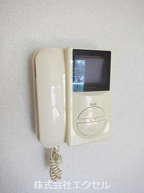 セキュリティ　来訪者の姿を確認できます。