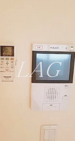セキュリティ　モニター付きインターホンです。