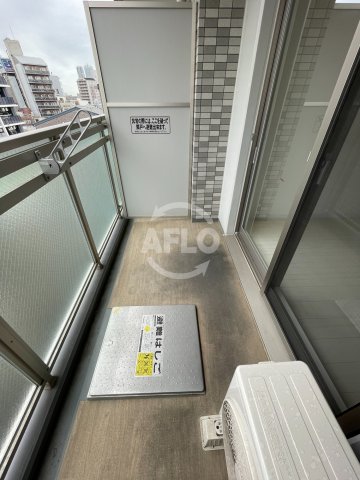 バルコニー　エスリード中之島クロスゲート　バルコニー
