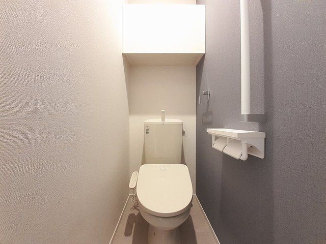 トイレ　ゆったりとした空間のトイレです