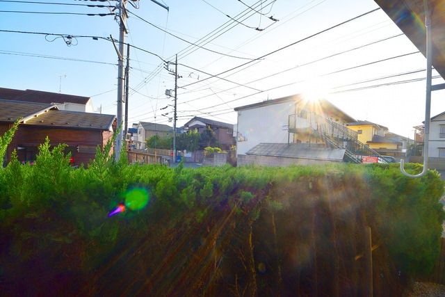 眺望　タウンハウジング府中店まで