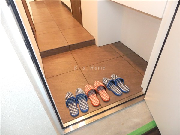 玄関　シューズボックス付き玄関