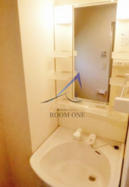 洗面設備　洗面台です。