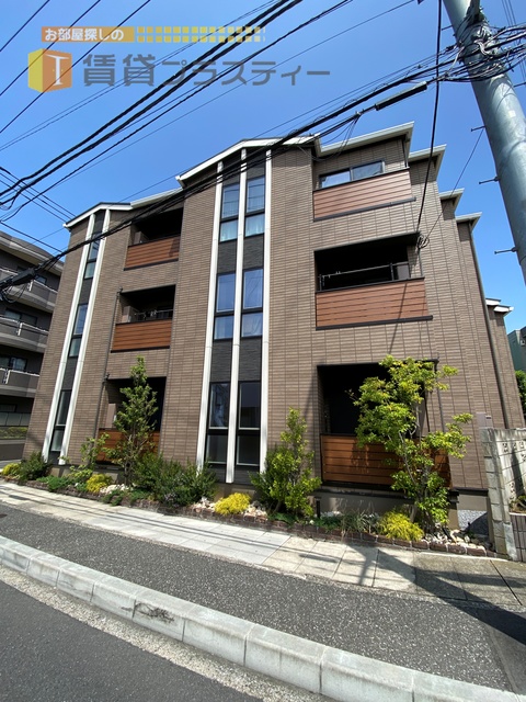 建物外観　木の優しさを感じます。