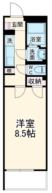 クレイノショコラの間取り写真