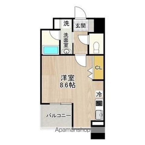CITY SPIRE 名古屋大須の間取り写真