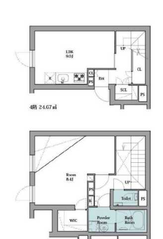 LEGALAND早稲田鶴巻町の間取り写真