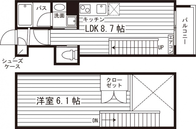 Grand E’terna 仙台五橋の間取り写真